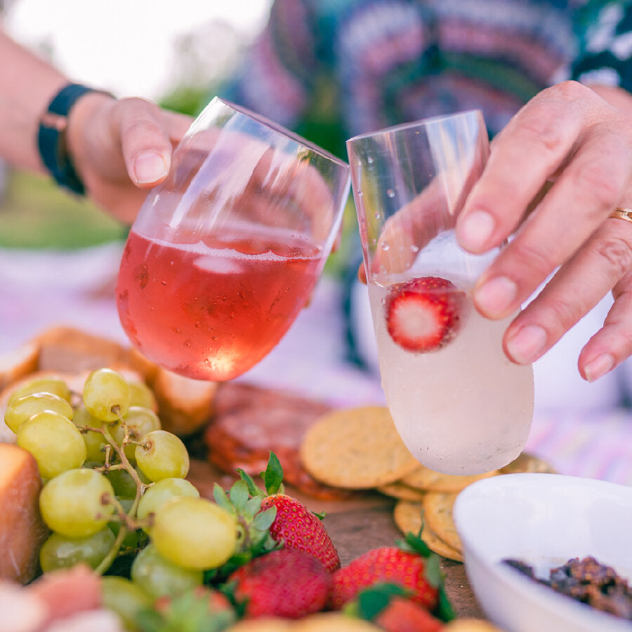 Rowdy Crowd Family Combination Pack, 4 Wine & 4 Champagne Pieces